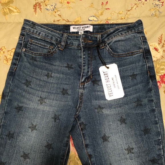 SOLD/// VELVET HEART ELSIE JEANS - Picture 2 of 8